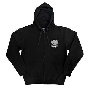 No Doubt Unisex Adult Checked Logo Full Zip Hoodie / Black